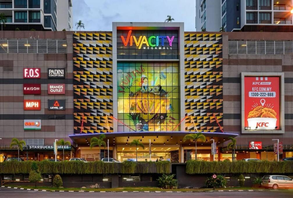Jeff & Ricky Homestay 82@Vivacity Megamall Kuching Exterior foto